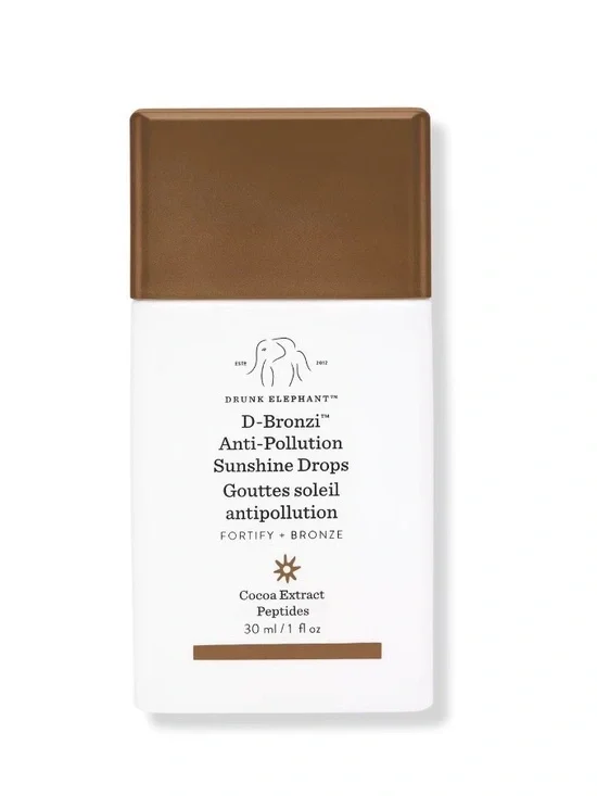 Drunk Elephant D-Bronzi Ant-Pollution Sunshine Drops 1 oz Vegan Cruelty Free