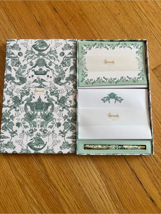 Harrods Menagerie Stationary Letter Set