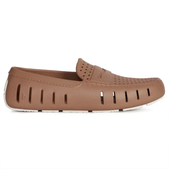 Floafers Country Club Loafers Water Shoes Mens US 12 Tan Brown Boating Beach