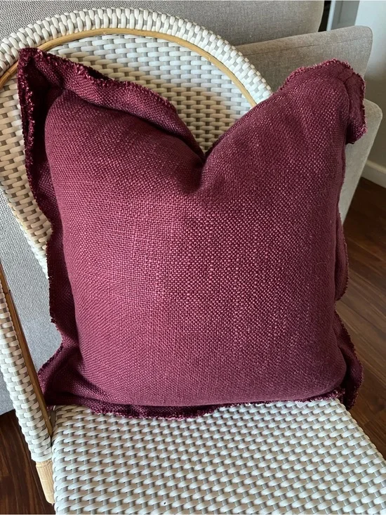 NWT Anthropologie Linen Pillow Cover