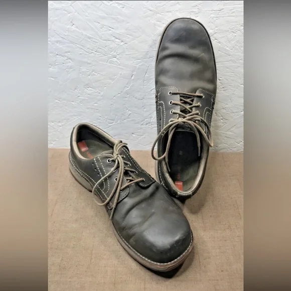 Merrell Realm Lace Men's Lace Up Shoes Canteen Brown Leather Size 13 J42141