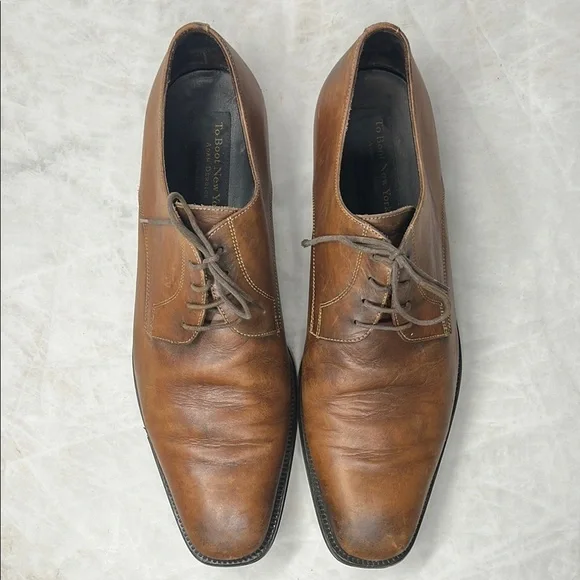 To Boot New York Brown Leather Men's Shoes | 13