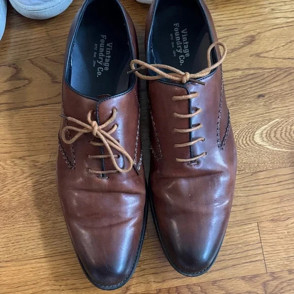 Vintage Foundry Co. Brown Leather dress Shoes