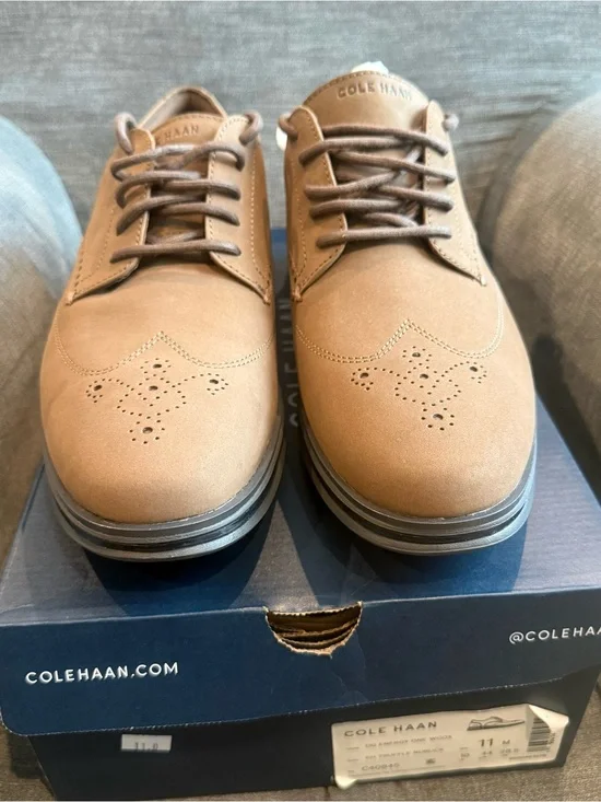 COLE HAAN OG ENERGY ONE Color Truffle Nubuck Men’s Shoes Size 11 Grand 360🔥