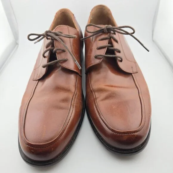 Dockers Men's Brown Leather Oxford Dress Shoes Size 13