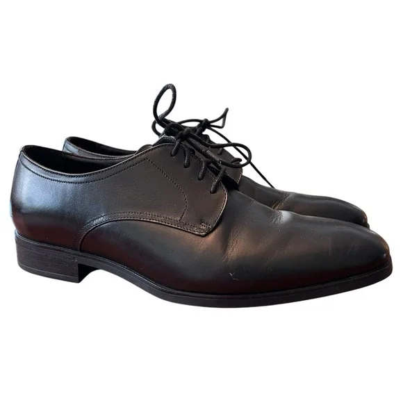 To Boot‎ New York Adam Derrick Men's Size 7.5 Parsons Black Calf Derby Oxford