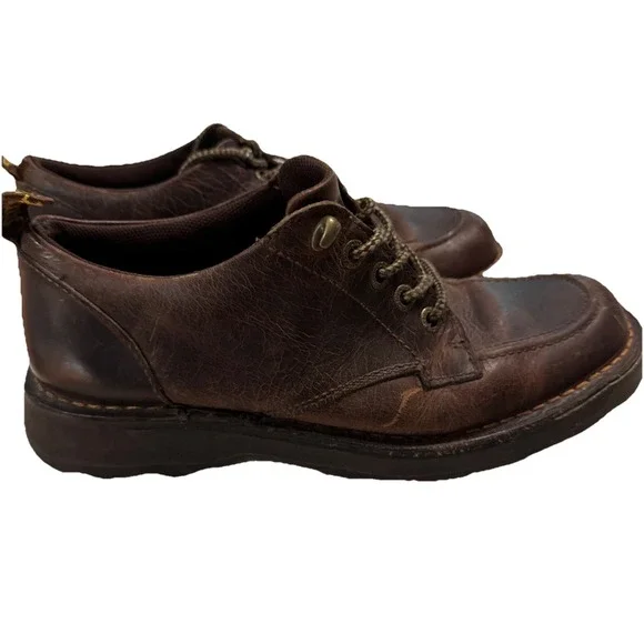 Dr Martens Brown Leather Oxford Shoes Palmer Men's 10‎ Airwear EUC