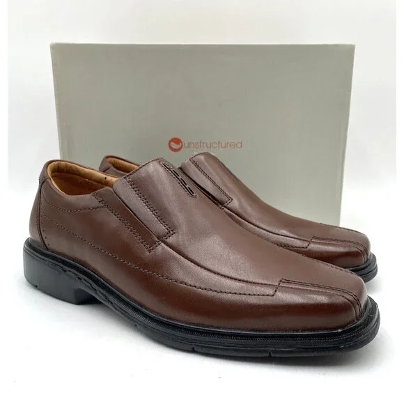 Clarks UN SHERIDAN Men's NEW Dress Shoes Brown US Size 7.5 M