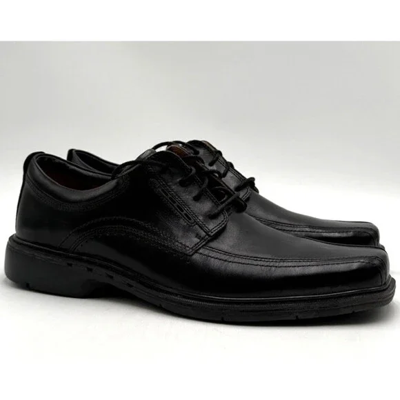Clarks UNKENNETH 86093 Men's NEW Oxford Dress Shoe Black US Size 12 N