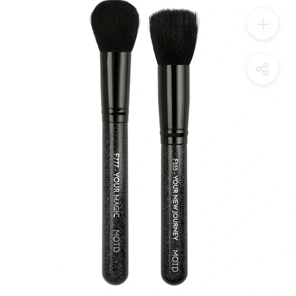 MOTD Cosmetics F777 Your Magic‎ & F555 Your New Journey Glitter Makeup Brush Set
