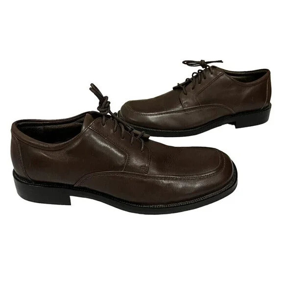 Kenneth Cole Reaction 020116 Mans‎ Leather Brown Dress shoe Size US 13