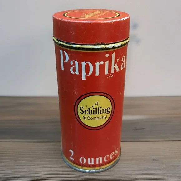 Schilling Tin, Paprika, 2oz., 4