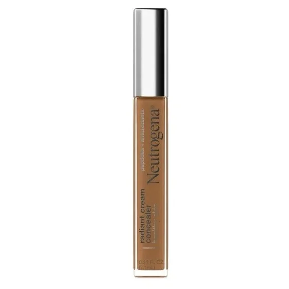 Neutrogena Healthy Skin Radiant Cream Concealer Pecan‎ Medium/Deep 2 0.24oz New