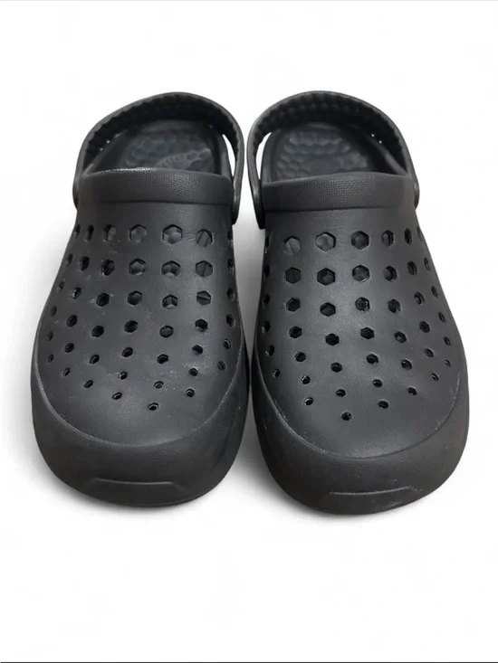 Joybees Black Ventilated Slip-On Clogs