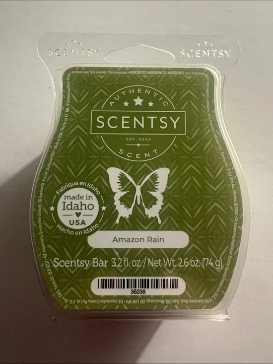 Scentsy Amazon Rain Wax Bar