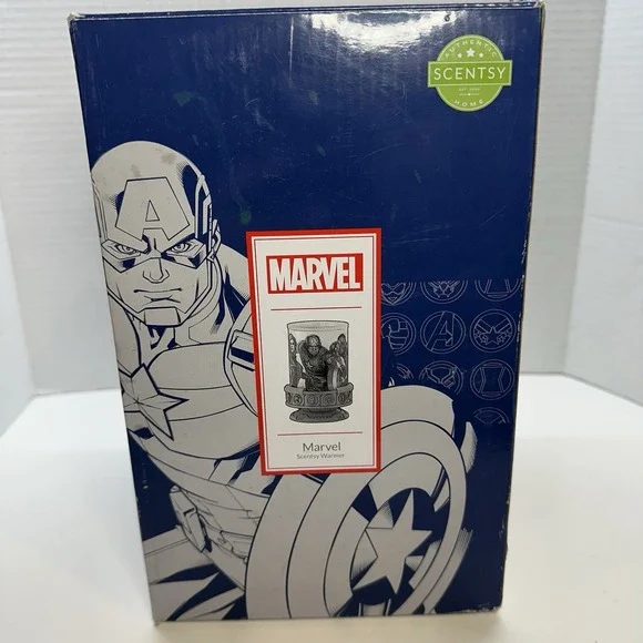 NEW Scentsy Warmer Marvel's‎ Avengers Captain America,hulk,iron Man Retired