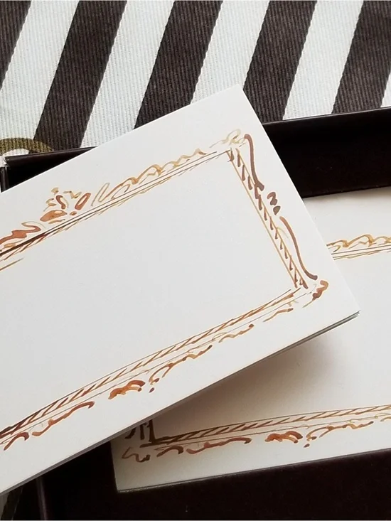 Henri Bendel Place cards with Bows🎀