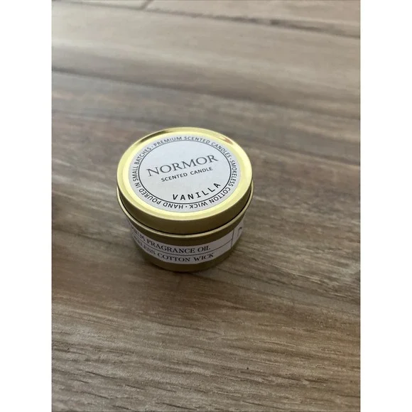 1 Normor Soy Vanilla 2.5‎ oz Scented Candle New