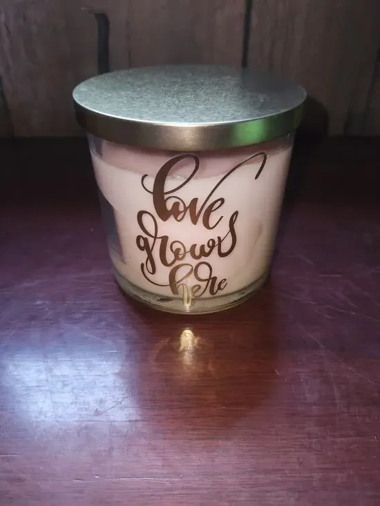 Paris Candles Pomegranate Love Grows Here Scented Jar Candle 14oz