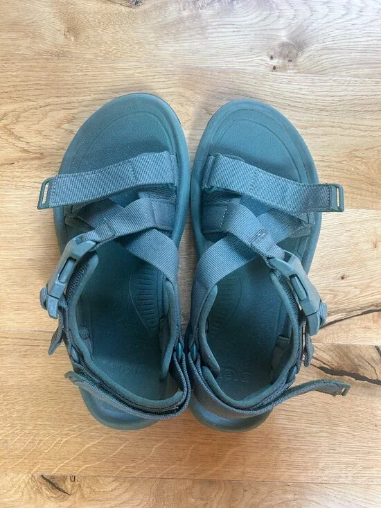 Green Teva Sandals Mens Size 8