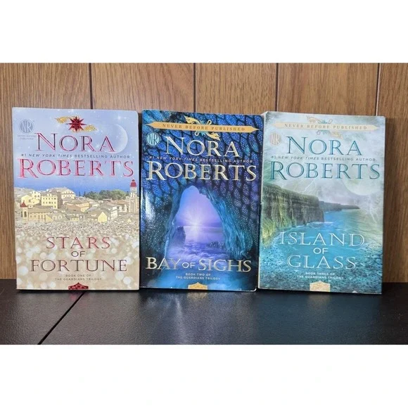 Guardians‎ Trilogy by Nora Roberts Trade Paperback Editions STARS / BAY / ISLAND