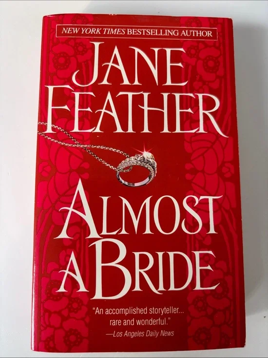 Almost A Bride book by Jane Feathers paperback historical romance