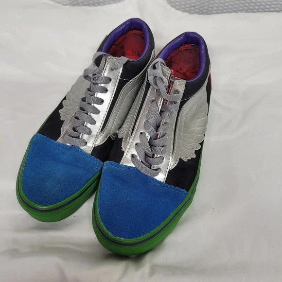 Vans x Marvel Old Skool Avengers Multi Captain America Thor Hulk M 7.5 W 9