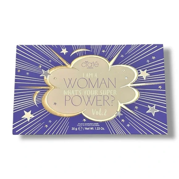 Ciaté London I Am Woman What's Your Super Power Eyeshadow Palette Vol. 2 NIB