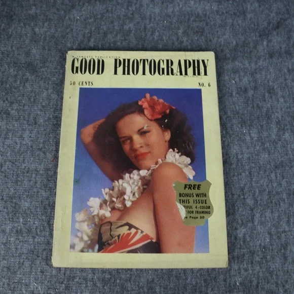 Vintage Good Photography Magazine Vol 1 No 6 1941 Fawcett Photo Illustrated USA