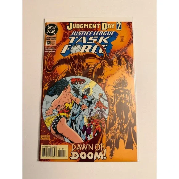 DC Comics Justice‎ League Task Force 13 Judgment Day 2 Dawn of Doom June 1994