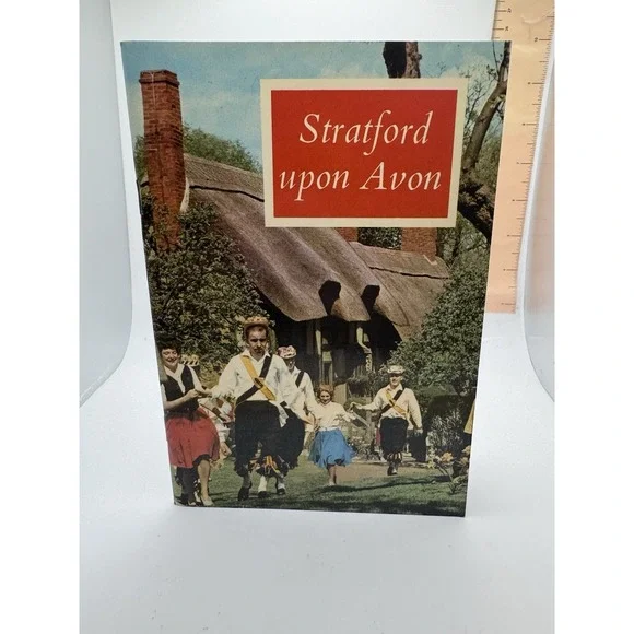Stratford Upon Avon England Booklet Pictorial Guide Home Of‎ Shakespeare 1972