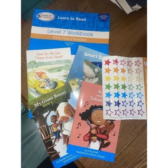 Hooked On Phonics - Level 7 All Books Included‎