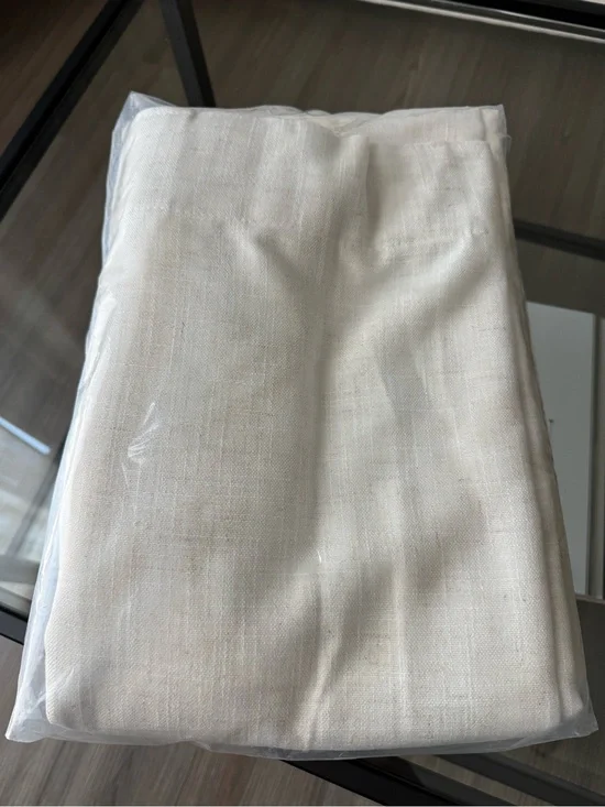 Brand new linen curtain Size 52in x108 in