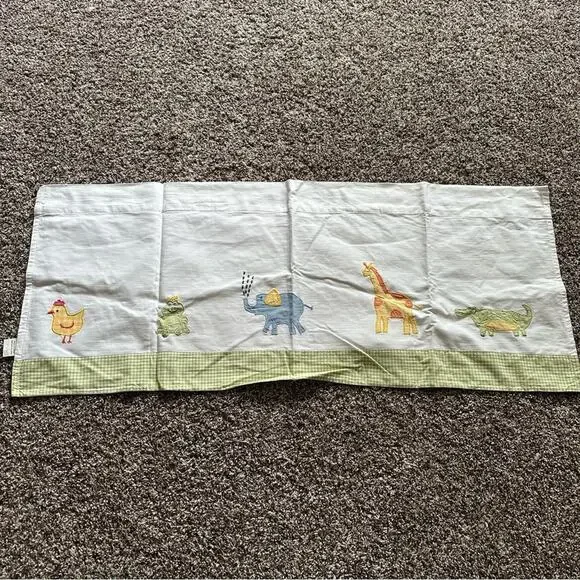 Pottery Barn Kids alphabet Soup valance