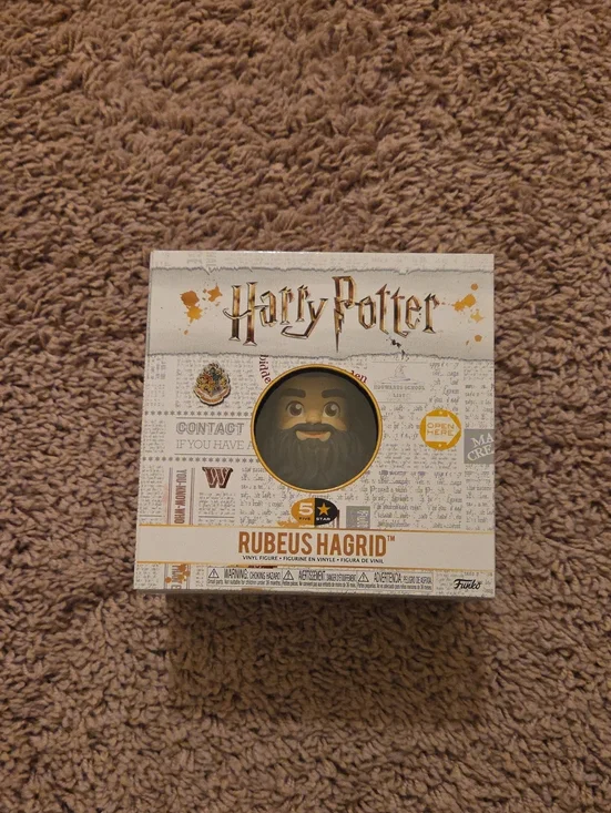 Funko Rubeus Hagrid Vinyl Figure - White and Brown