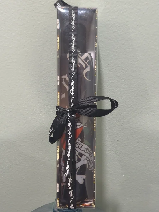 Ed Hardy Auto Open / Auto Close Umbrella – New in Original Box