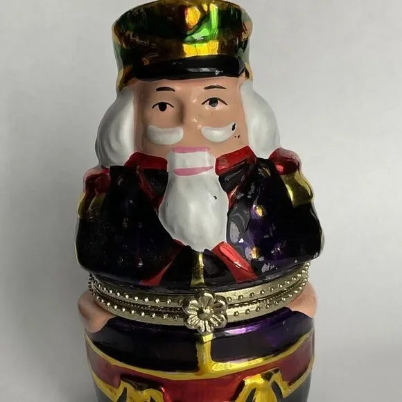 VTG Mr.Christmas Nutcracker Toy Soldier‎ Music Box Plays Dance Sugar Plum Fairy