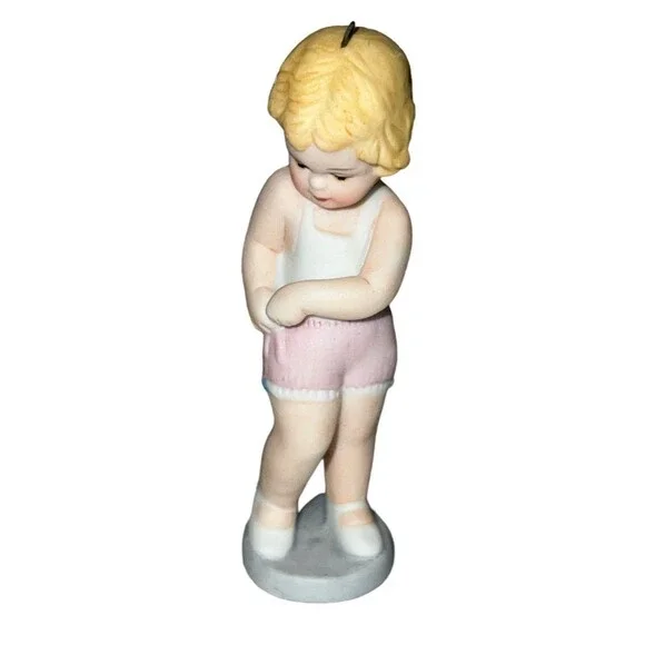 Vintage Just a Bit Independent H 1802 Bessie Pease Gutmann Figural Ornament