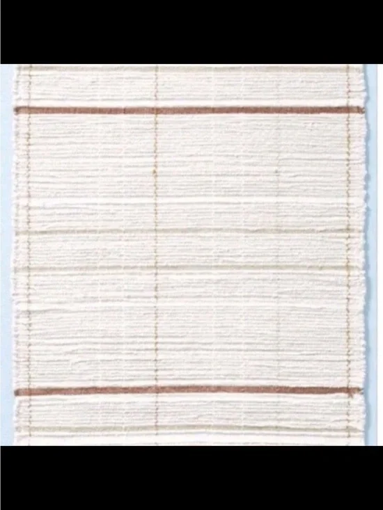 2' x 3' Scatter Stripe Accent Rug Cream/Brown Hearth & Hand with Magnolia