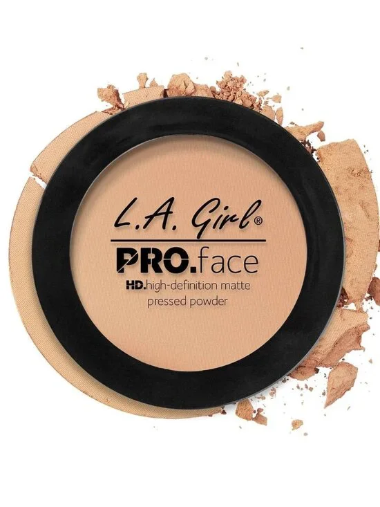 L.A. Girl Pro.Face Matte Pressed Powder, Buff GPP606