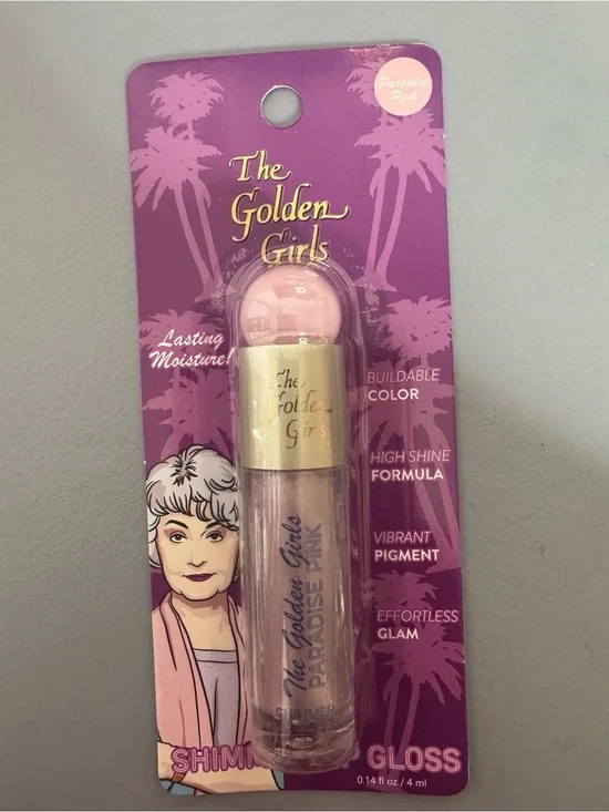 The golden girls tv show Dorothy paradise Pink Shimmer Lip Gloss