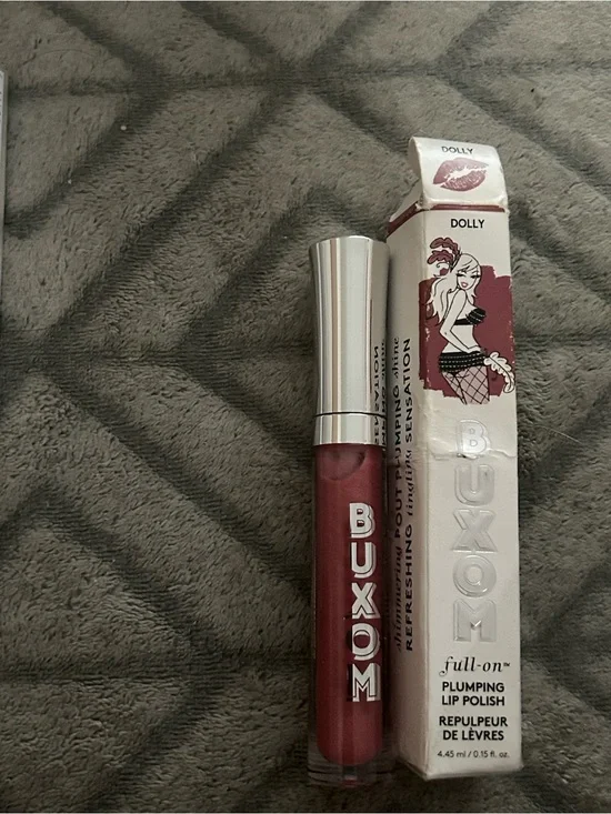 Buxom Full-On Plumping Lip Polish — Dolly Pink full size. New in box