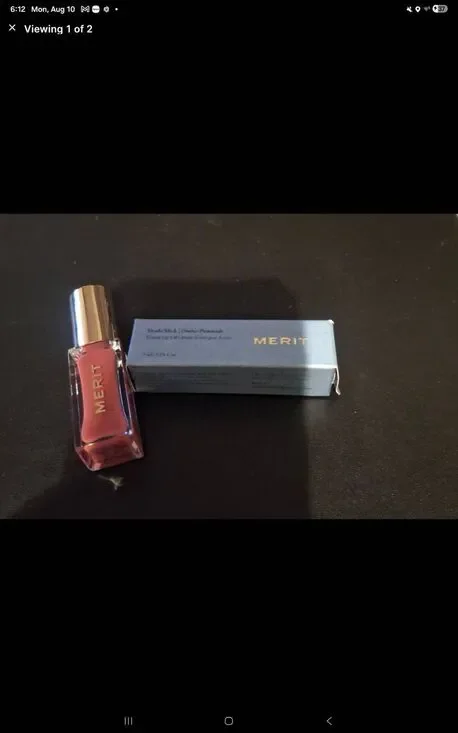 BNIB~MERIT Shade Stick Gelee Tinted Lip Oil in Pink Beet