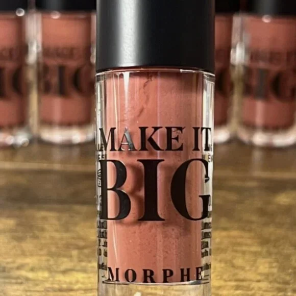 Morphe Make It Big Plumping Lip Gloss Natural Born Kisser NEW