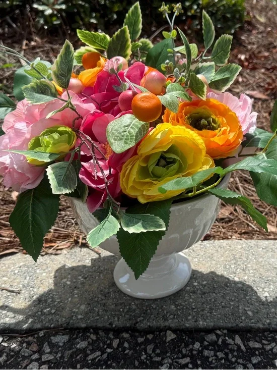 Vibrant Floral Arrangement - NWT