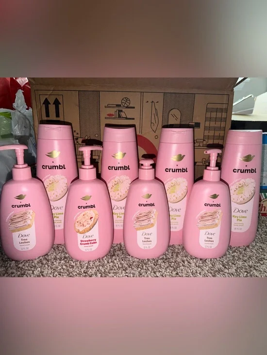 Crumbl x Dove bundle