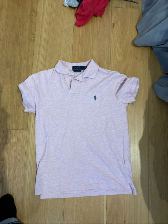 Ralph Lauren Light Pink Heather Short-Sleeve Polo