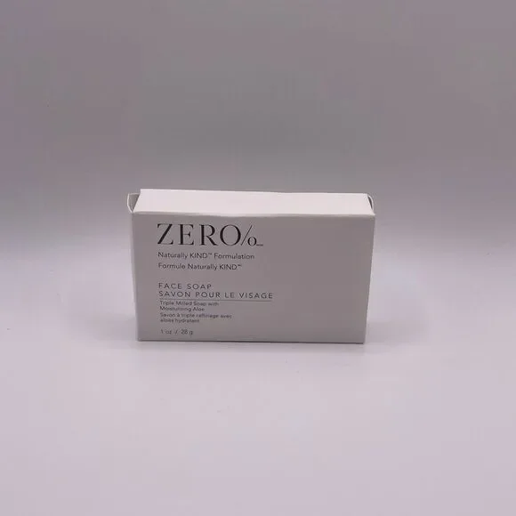 Zero Triple Milled Moisturizing Aloe Face Soap Bar