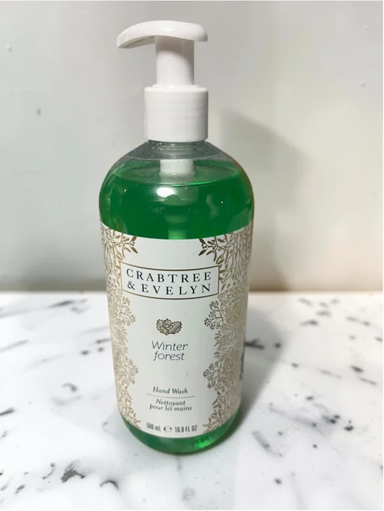 Crabtree & Evelyn Winter Forest Hand Wash Liquid Soap 500mL 16.9 Fl Oz NEW