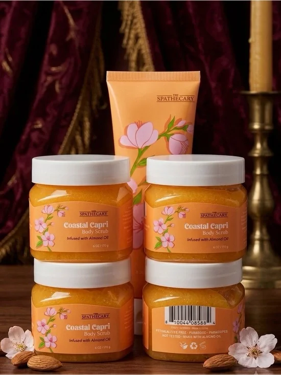 Coastal Capri Body Scrub — Orange
